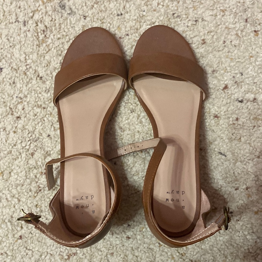 A New Day Wilda Low Wedge Sandals